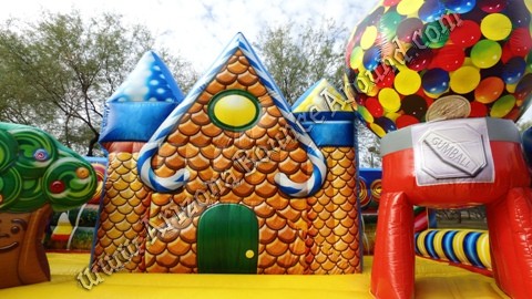 Gingerbread House Bounce House Rental Scottsdale Arizona